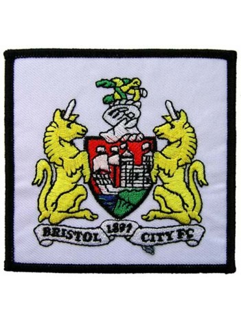 BRISTOL CITY FOOTBALL CLUB SOCCER EMBROIDERED PATCH #01